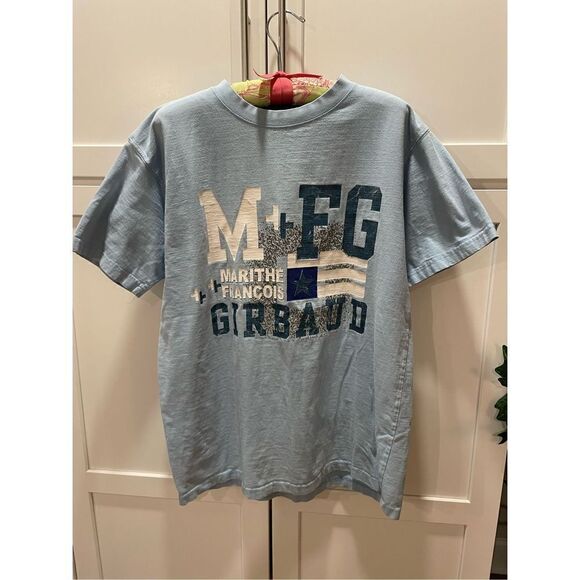 Vintage Marithe Francois Girbaud T-Shirt Blue Men’s Sz XXL - Picture 1 of 8